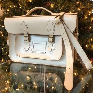 15" Cloud Cream Briefcase Satchel